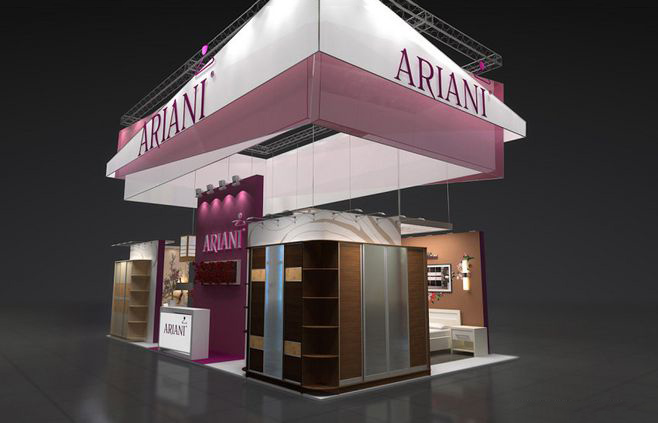 深圳展台搭建-ARIANI-婚博会展台搭建