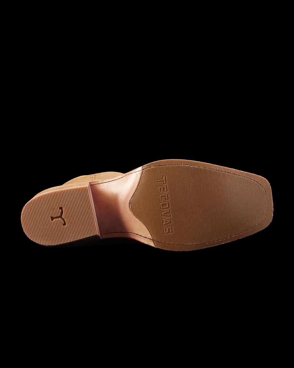 Sole view of The Charlie - Camel on plain background