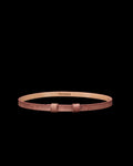 Front view of Hat Band - Pink Frost on plain background
