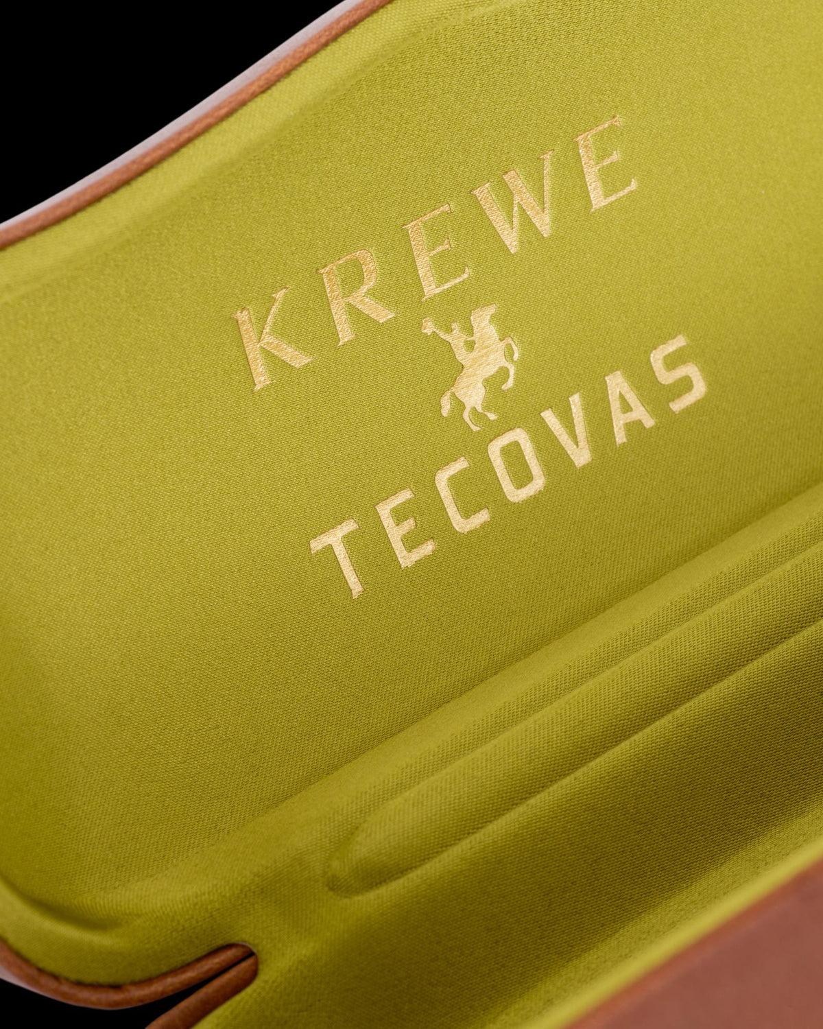 Closeup view of Tecovas x KREWE STL II - Cactus 18K