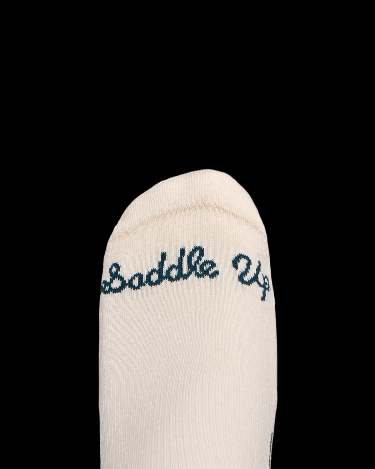 Toe view of Hiker Socks (2-Pack) - Saddle Up Multi on plain background