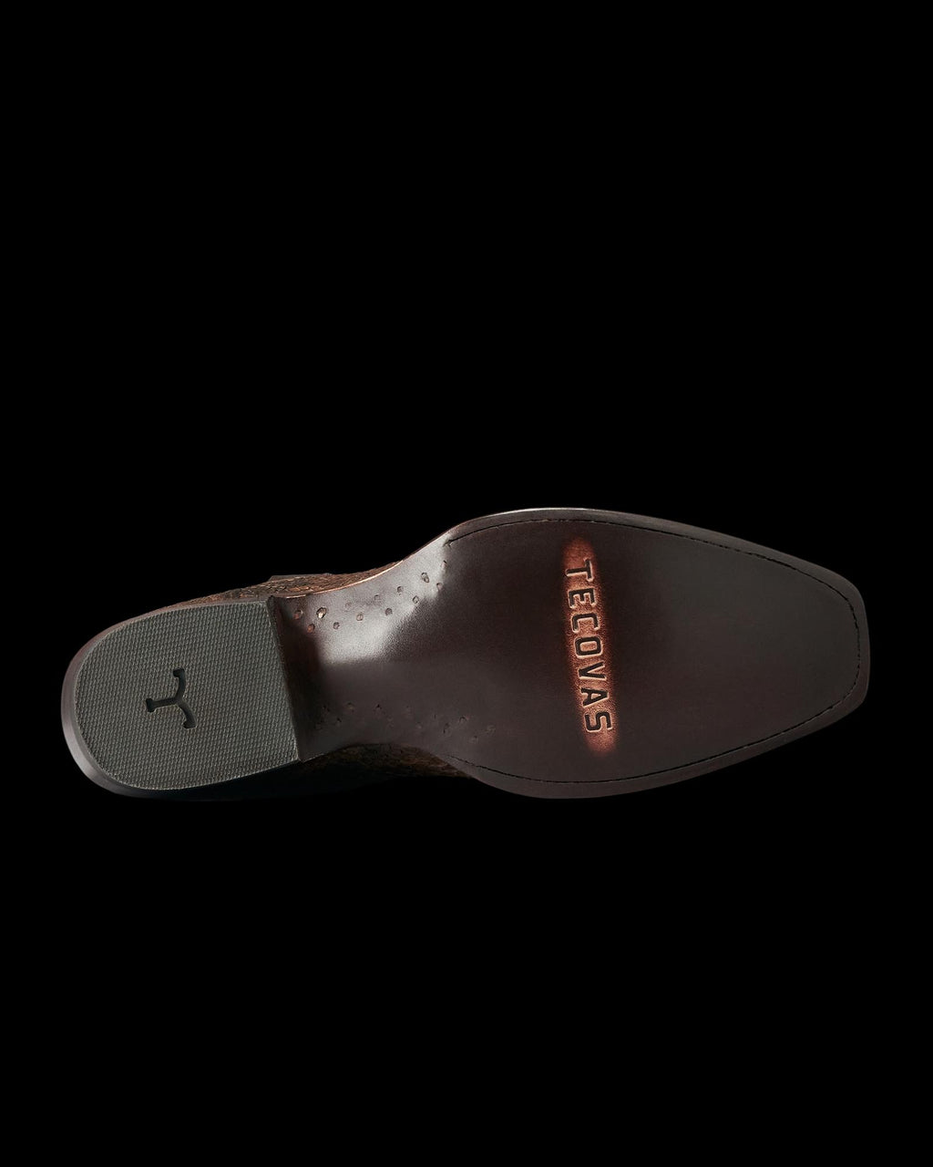 Sole view of The Warren - Ash Brown Python on plain background