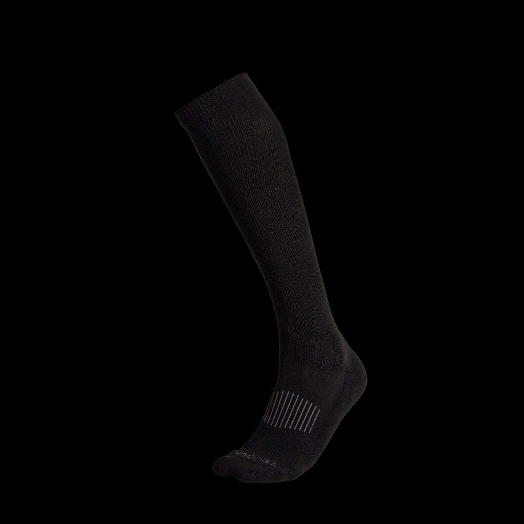 Front view of Boot Socks - Midnight on plain background
