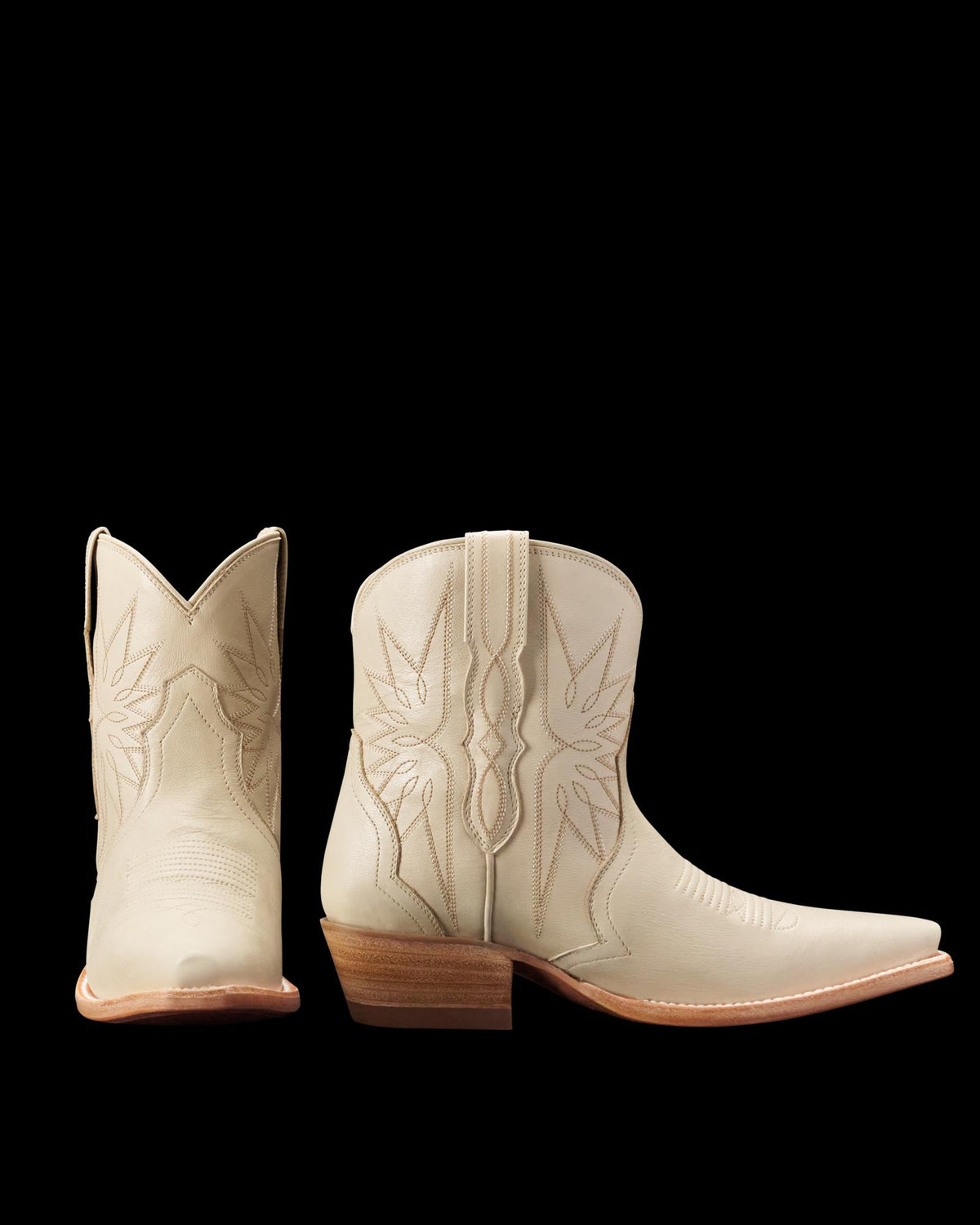 Pair view of The Lynn - Cream on plain background