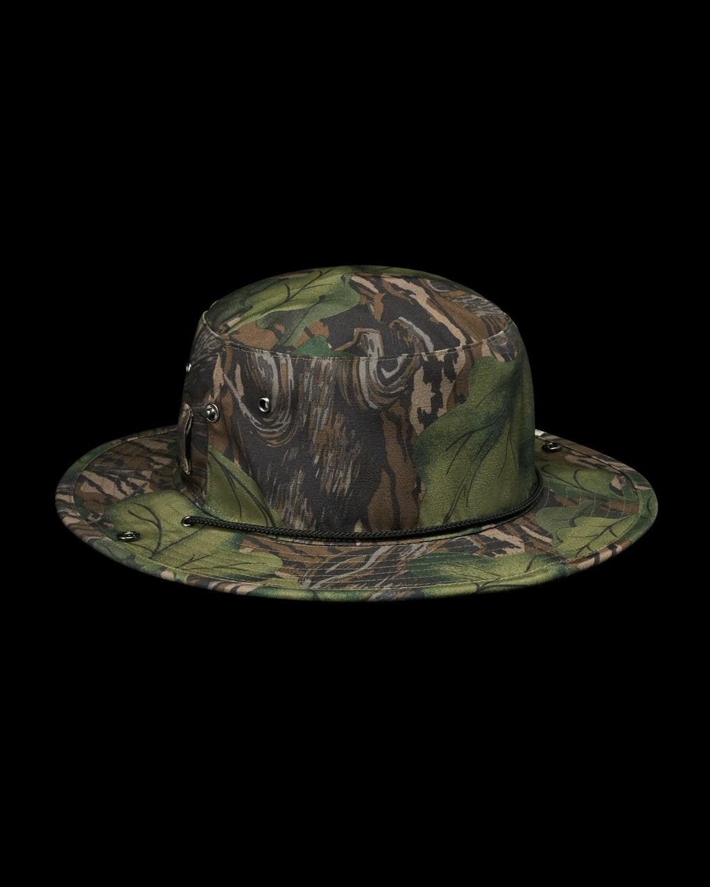 Back view of Tecovas x Mossy Oak Boonie Hat - Full Foliage on plain background