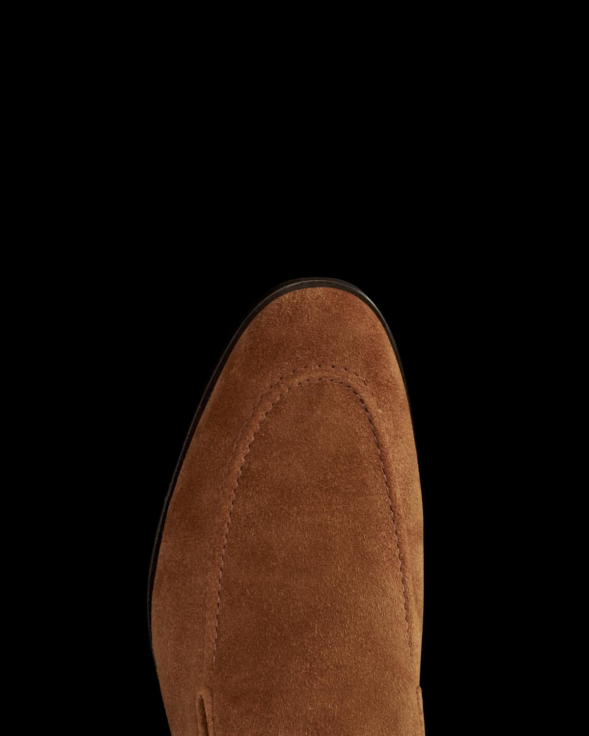 Toe view of The Bennett - Cider on plain background