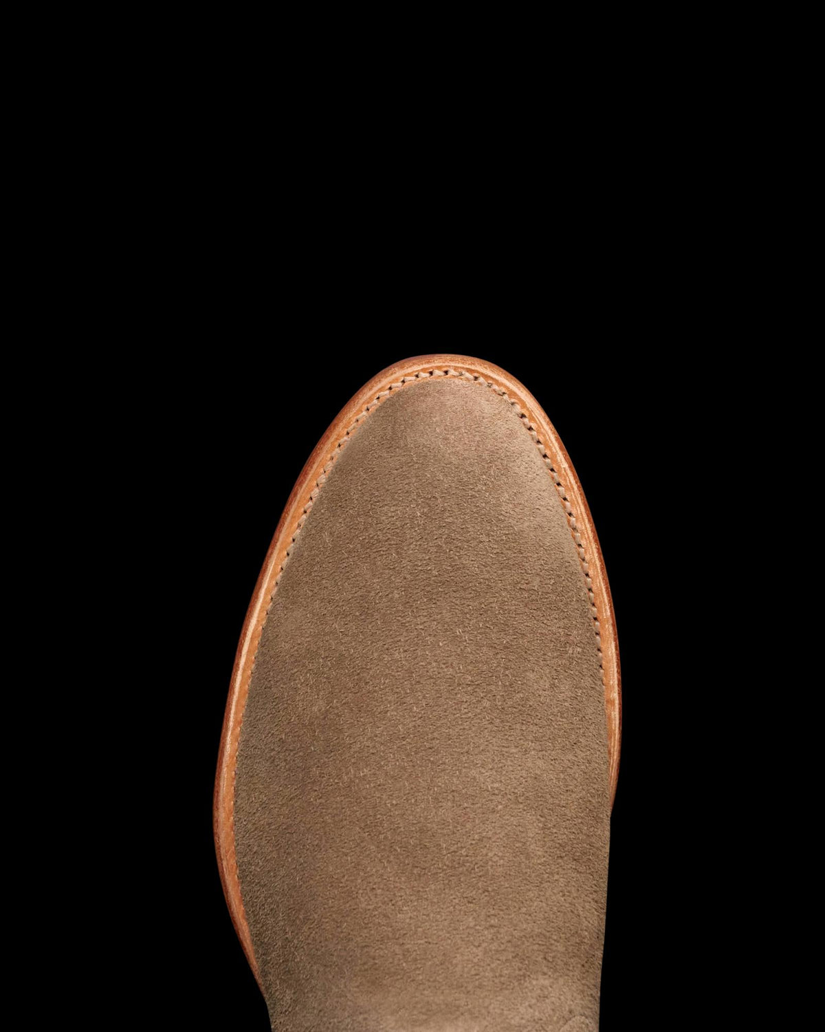 Toe view of The Dean - Granite on plain background
