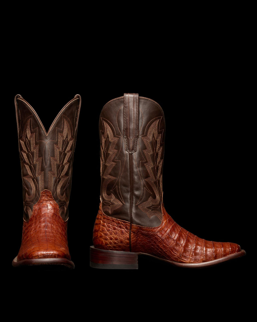 Pair view of The William - Dark Pecan on plain background