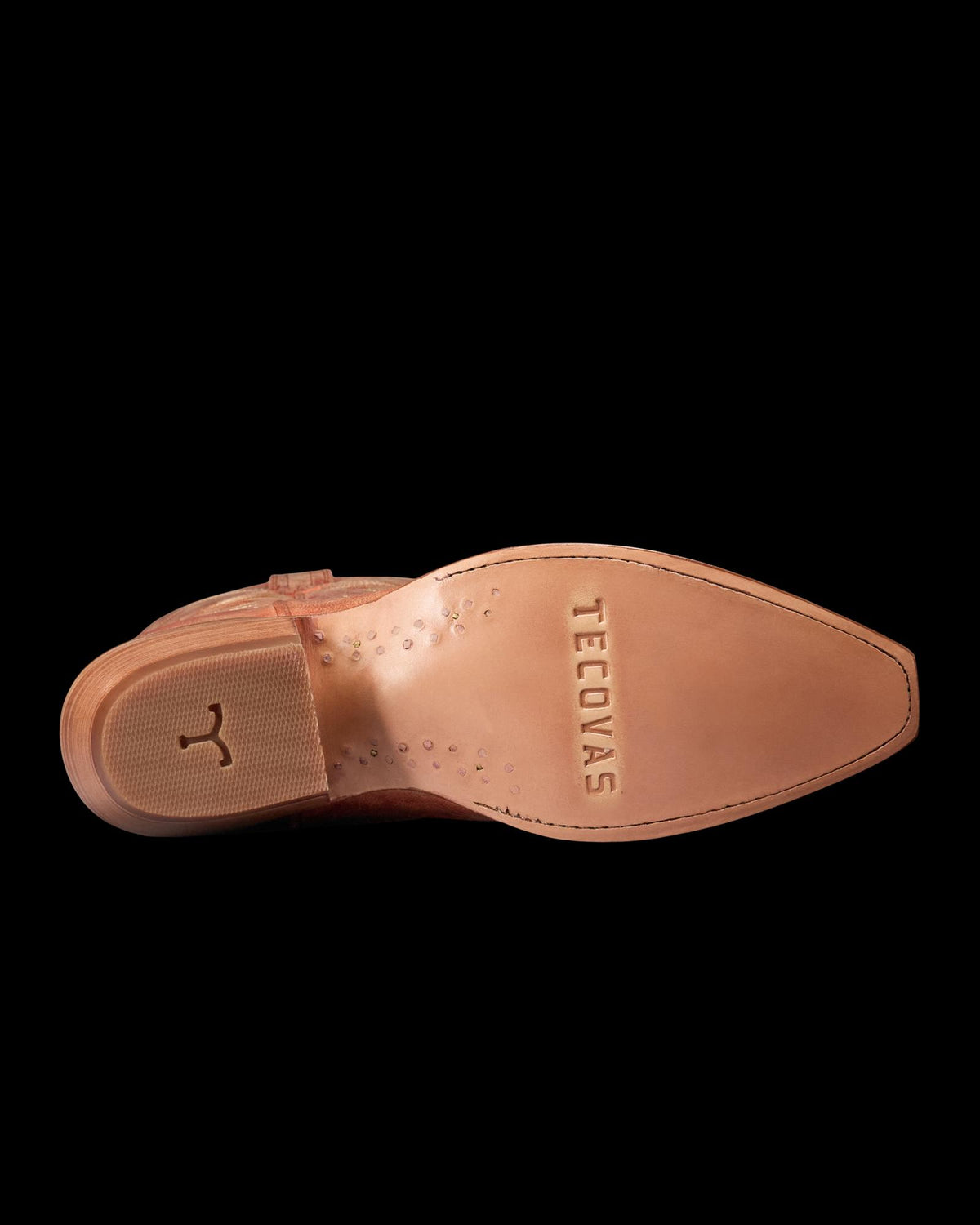 Sole view of The Annie - Amber Goat on plain background