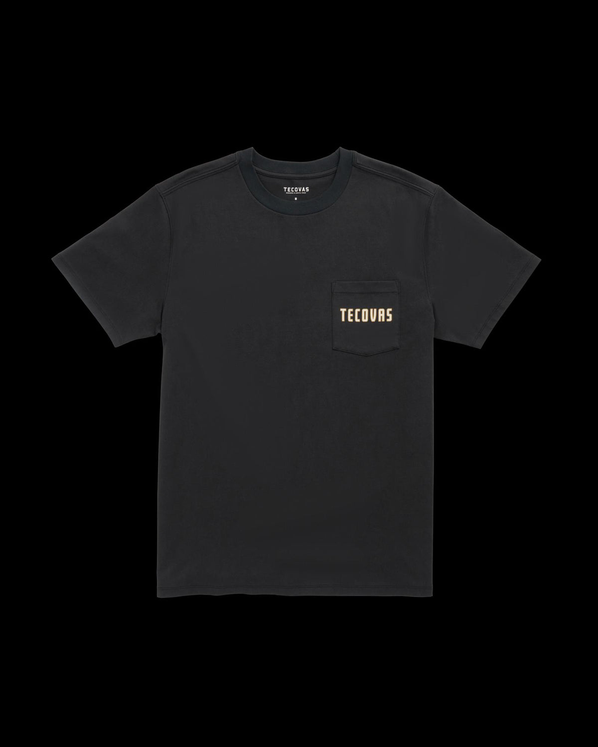Closeup detail view of Men's the Finest Pocket T-Shirt - Black/Multi