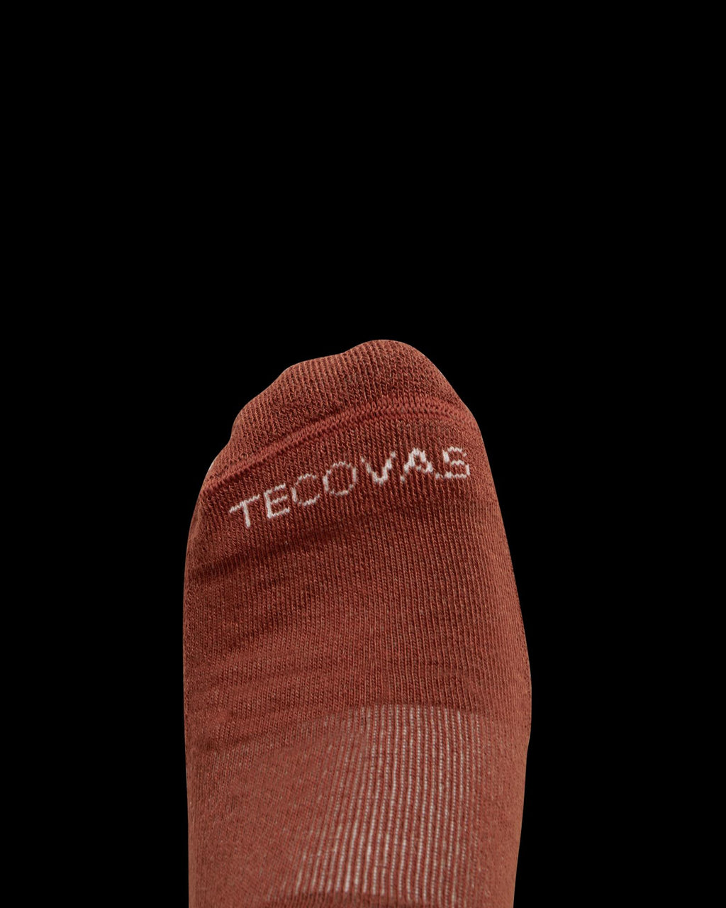 View of Buckin Bronc Crew Socks (2-Pack) - White / Rust