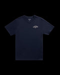 Front view of Men's Western Wear T-Shirt - Navy/Bone on plain background