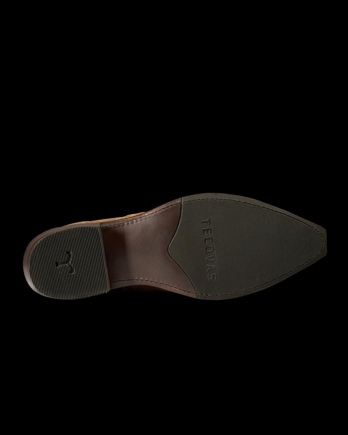 Sole view of The Blaze - Husk Goat Roughout on plain background