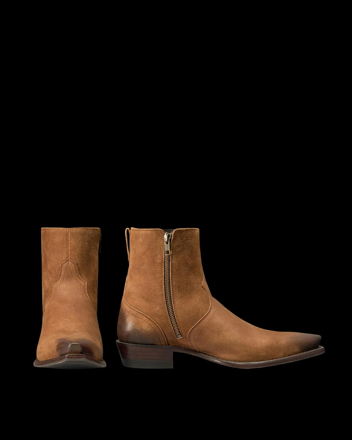 Pair view of The Blaze - Husk Goat Roughout on plain background