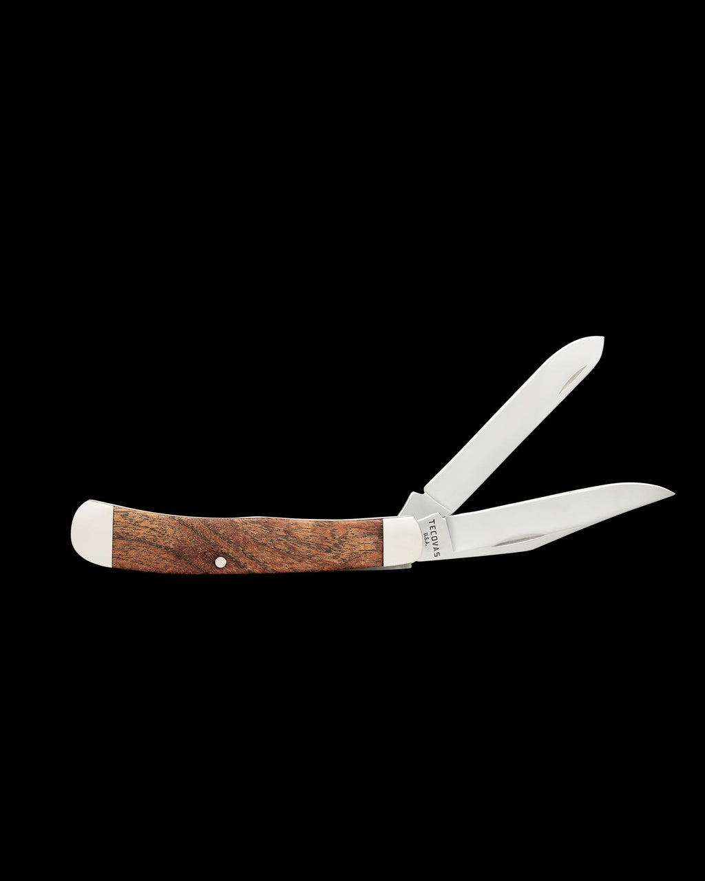 Front view of Mesquite Trapper Knife - Natural on plain background