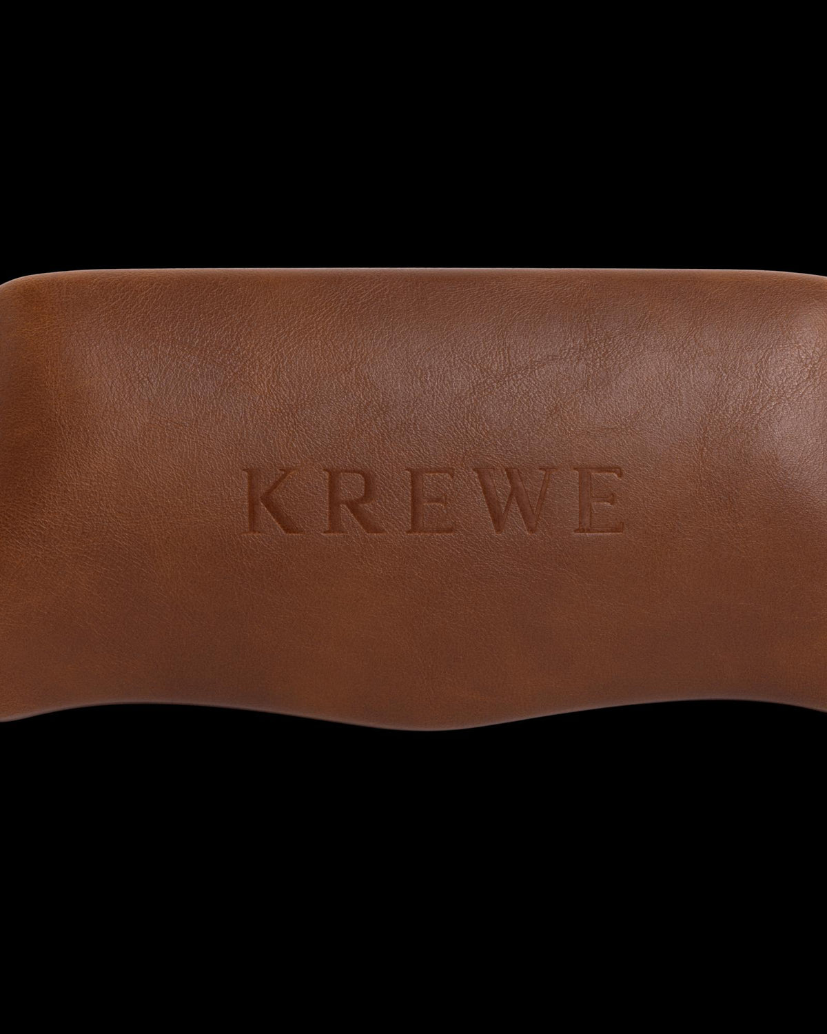 Closeup view of Tecovas x KREWE Austin - Brown