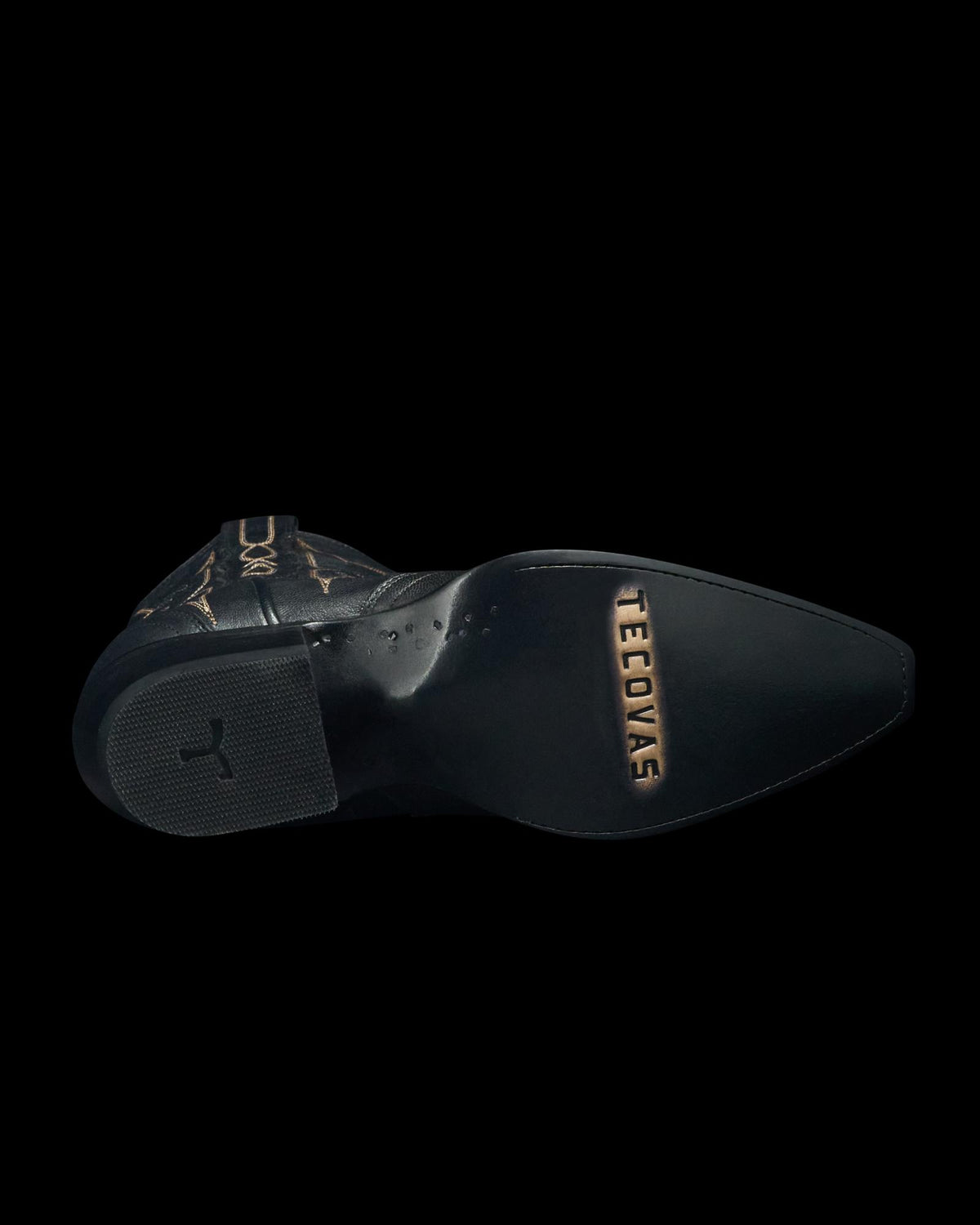 Sole view of The Lynn - Midnight Goat on plain background