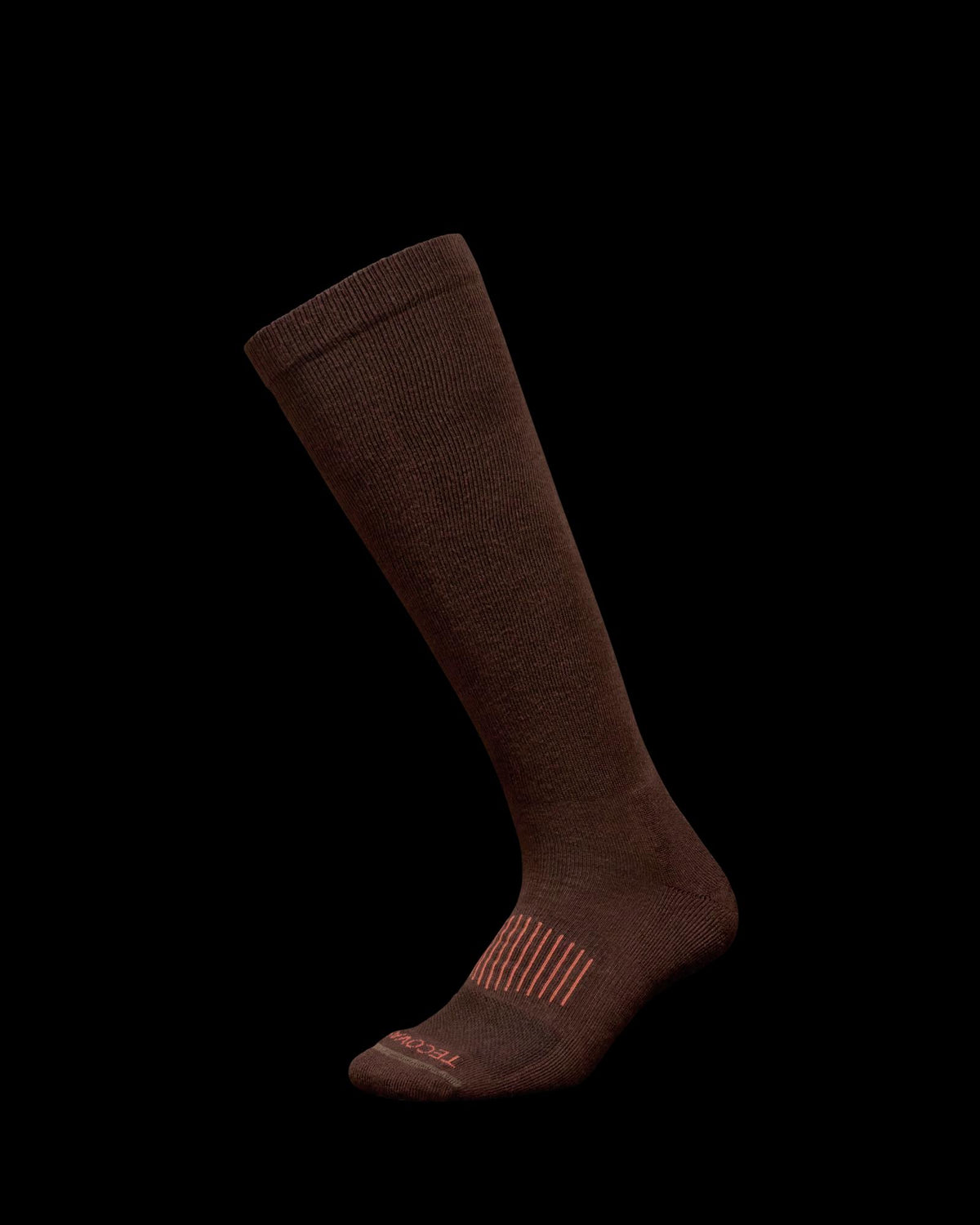 View of Over-The-Calf Socks (3-Pack) - Brown Multi