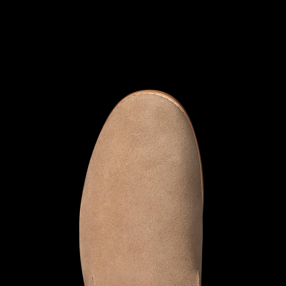 Toe view of The Monterrey - Granite on plain background