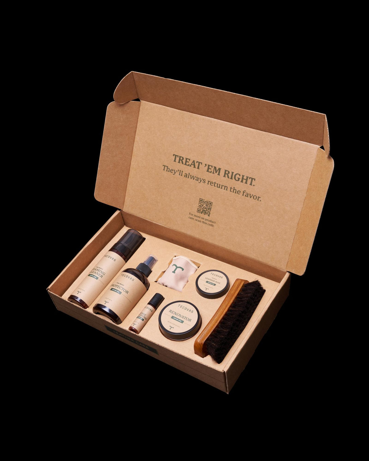 Image of the Basics Care Kit items in the packaging