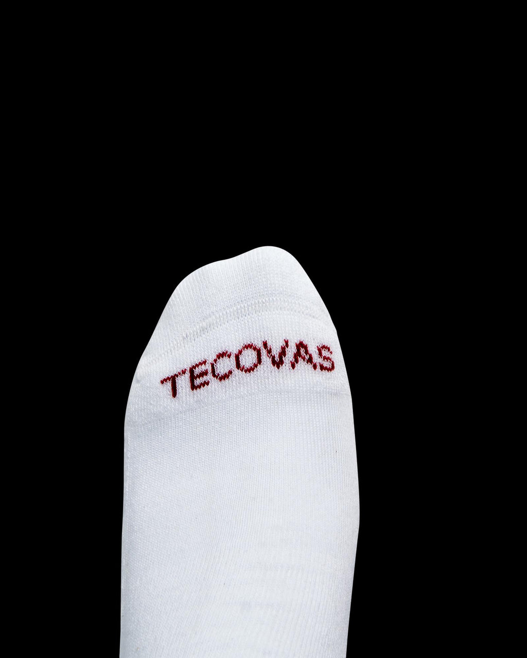 View of Buckin Bronc Crew Socks (2-Pack) - White / Rust