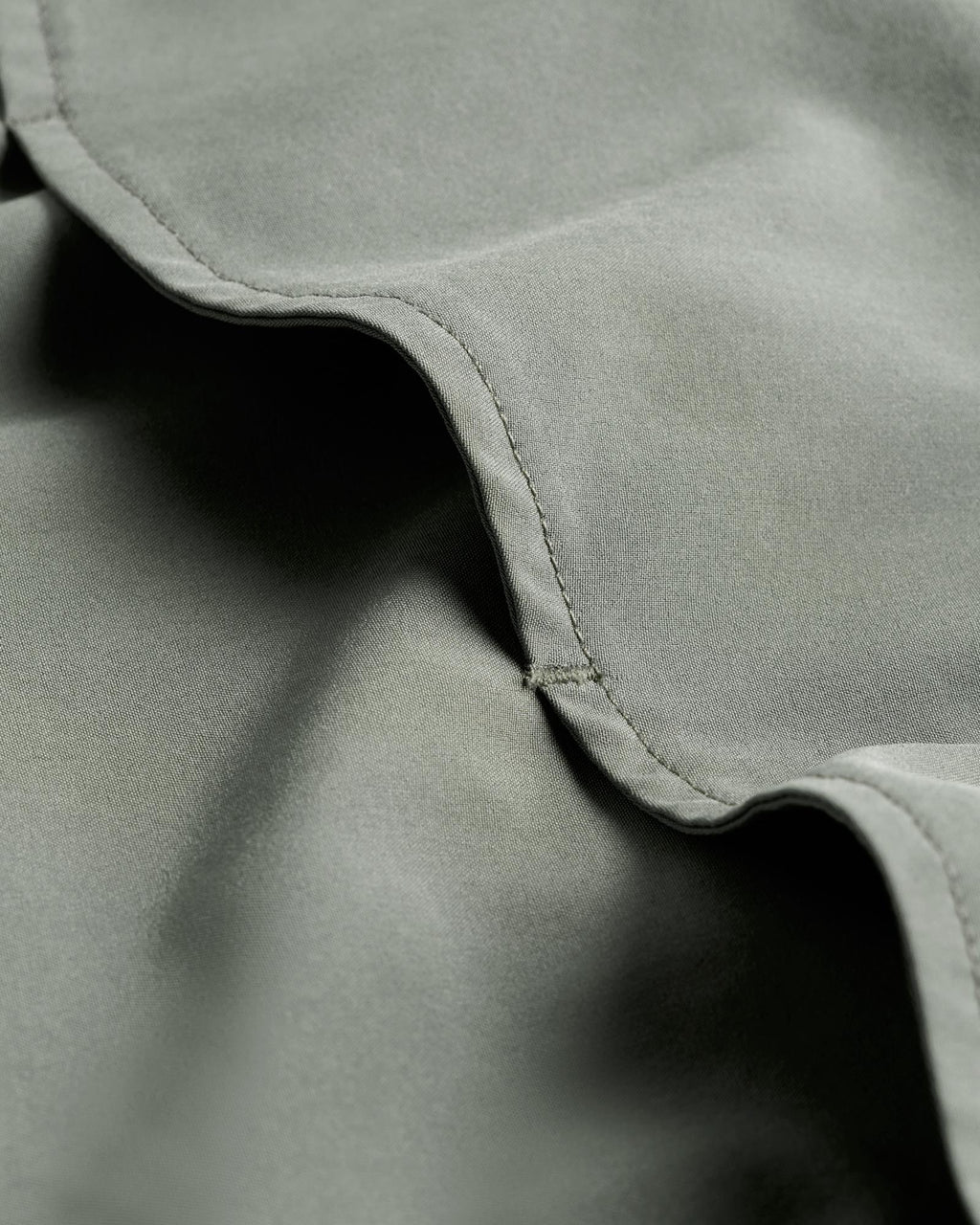 Closeup detail view of Men's Performance Western Pearl Snap - Cactus