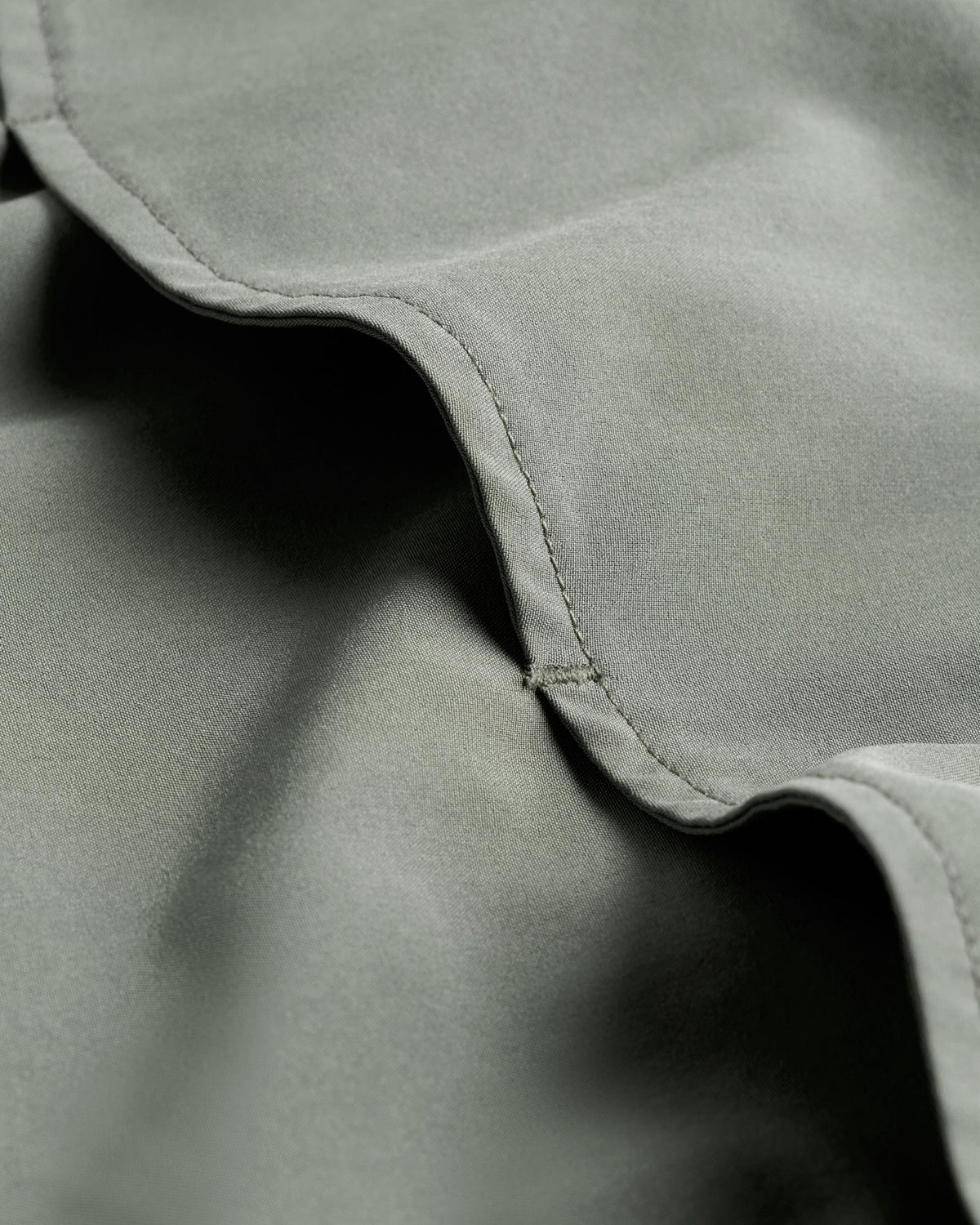 Closeup detail view of Men's Performance Western Pearl Snap - Cactus