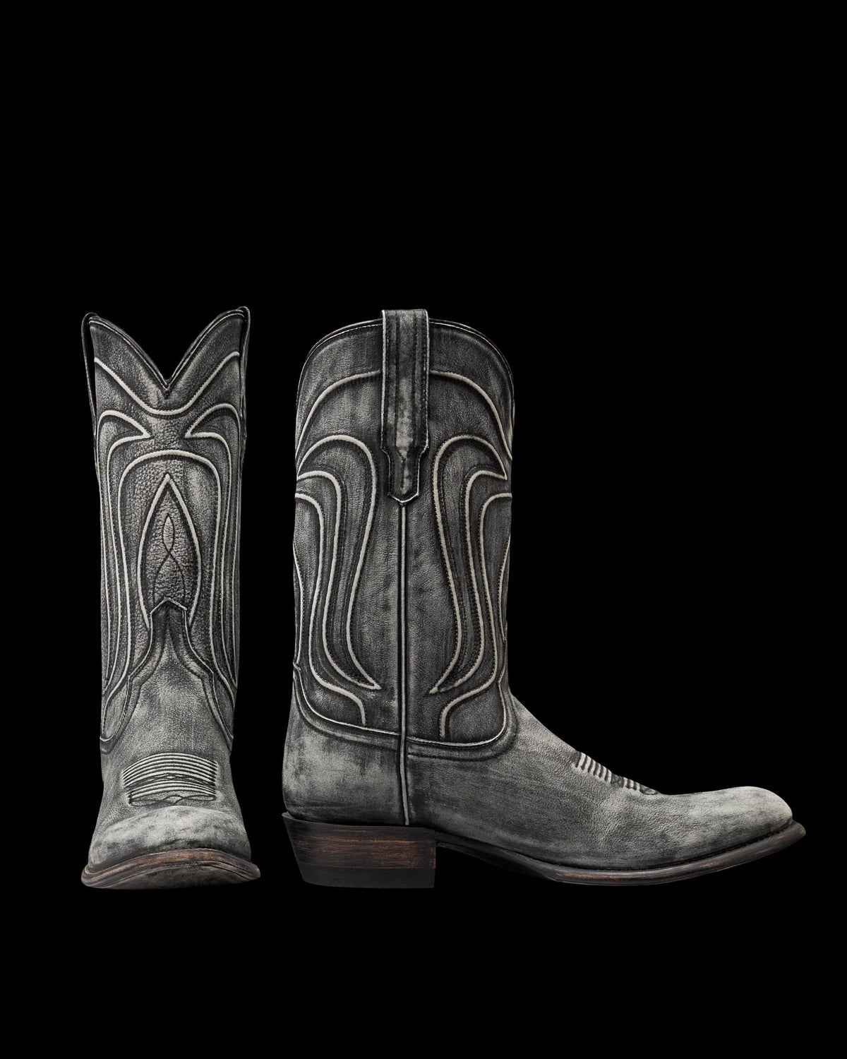 Pair view of The Cartwright - Gunsmoke Cowhide on plain background