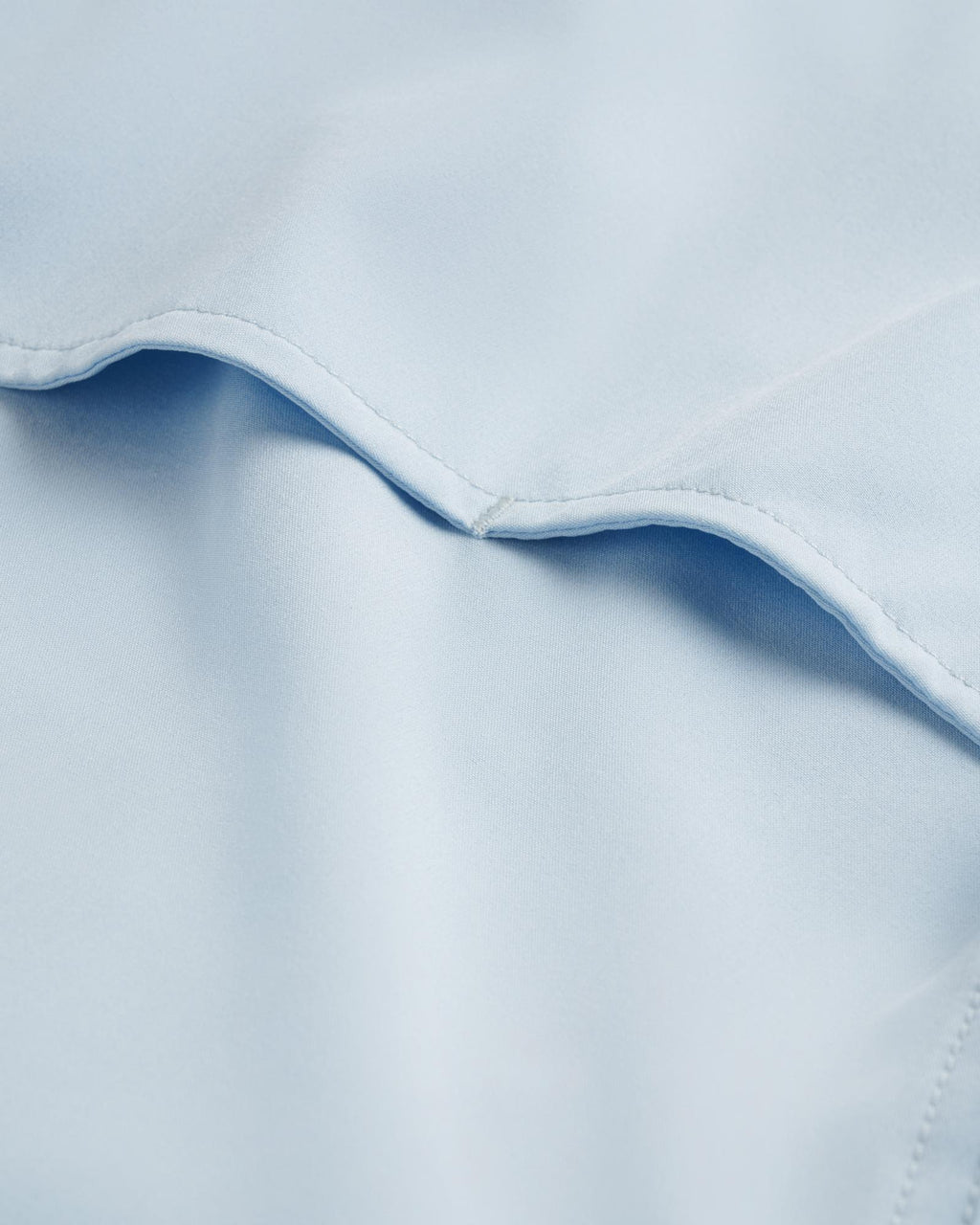 Closeup detail view of Men's Performance Western Pearl Snap SS - Sky