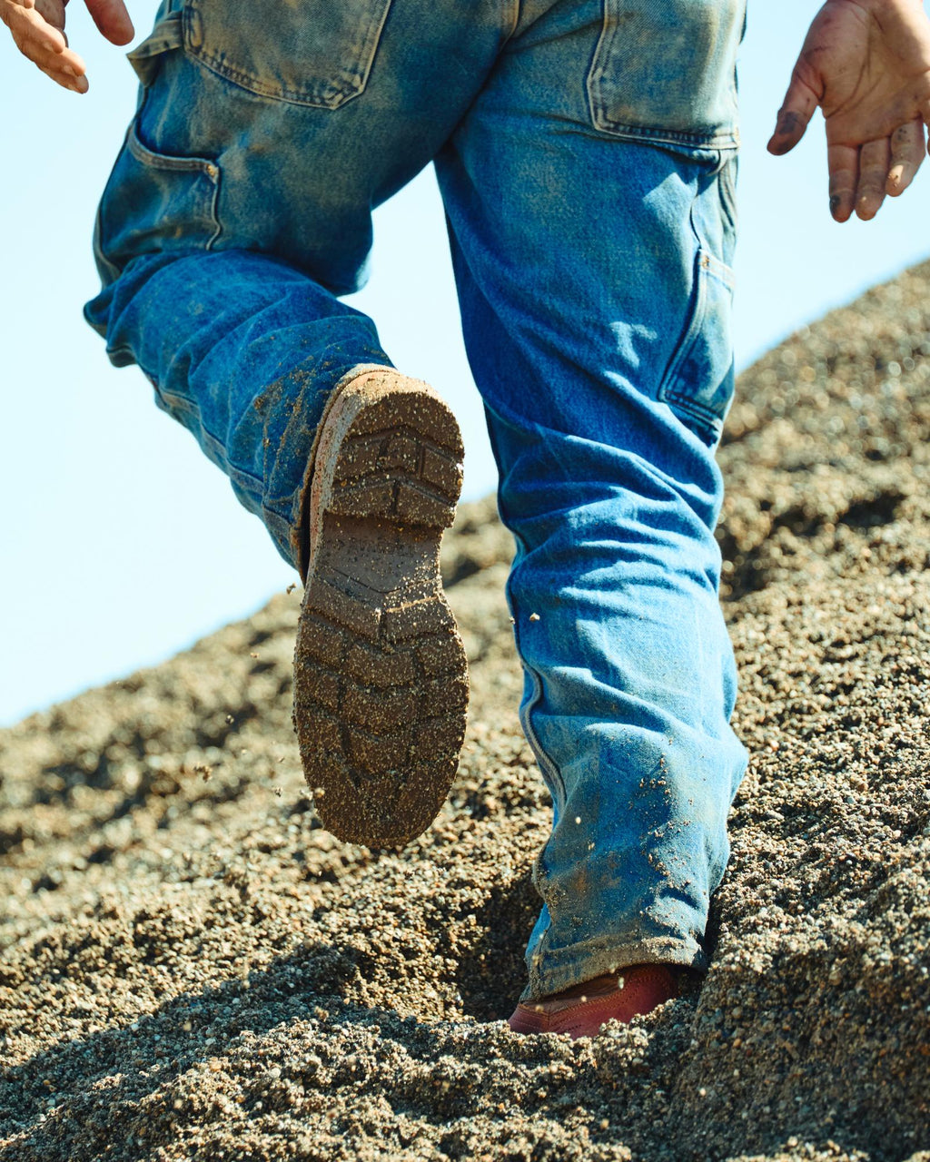 LongHaul Waterproof Square Composite Toe Work Boot - Tobacco/Black