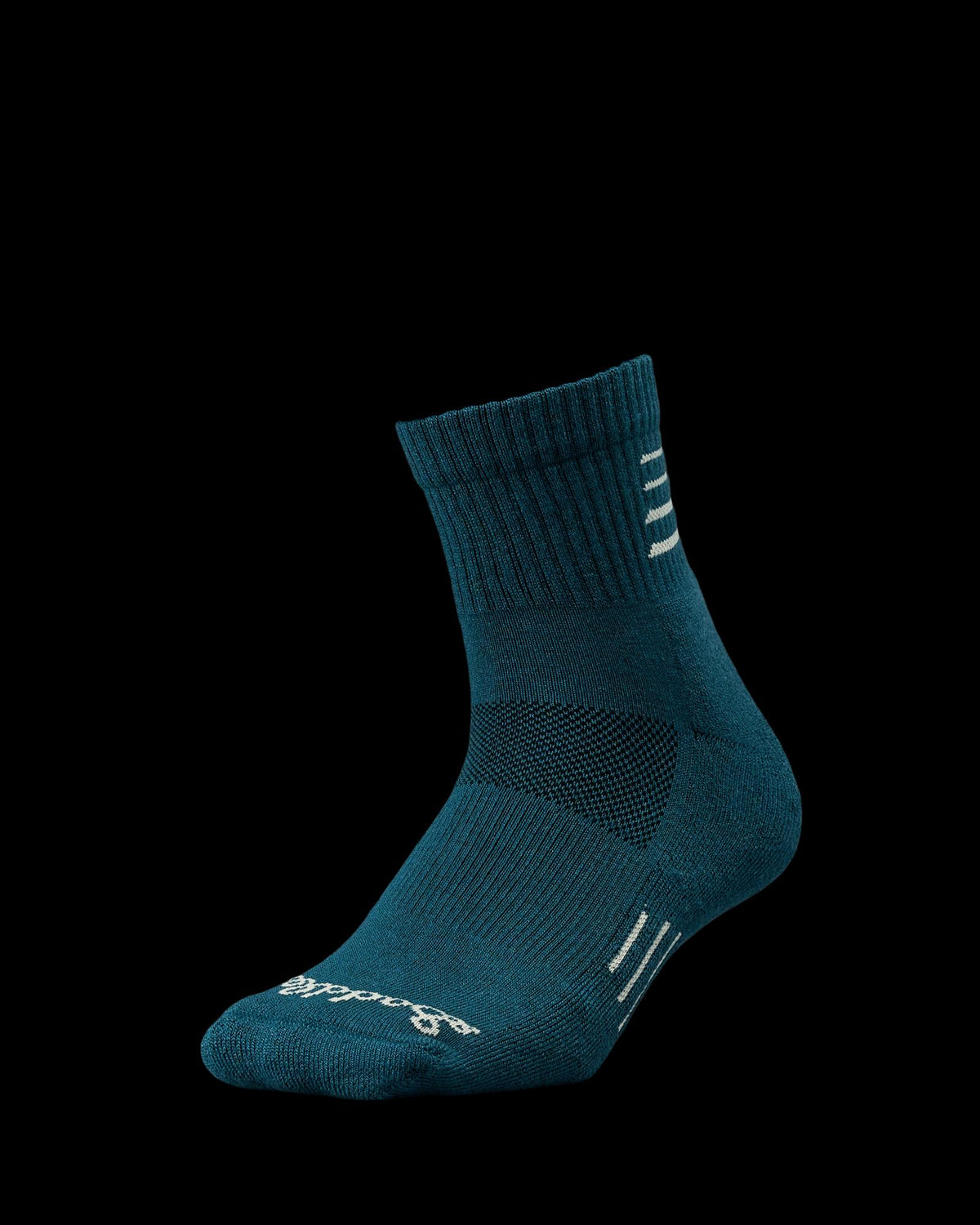 Quarterfront view of Hiker Socks (2-Pack) - Saddle Up Multi on plain background