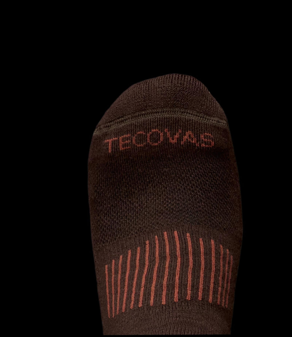 View of Over-The-Calf Socks (3-Pack) - Brown Multi