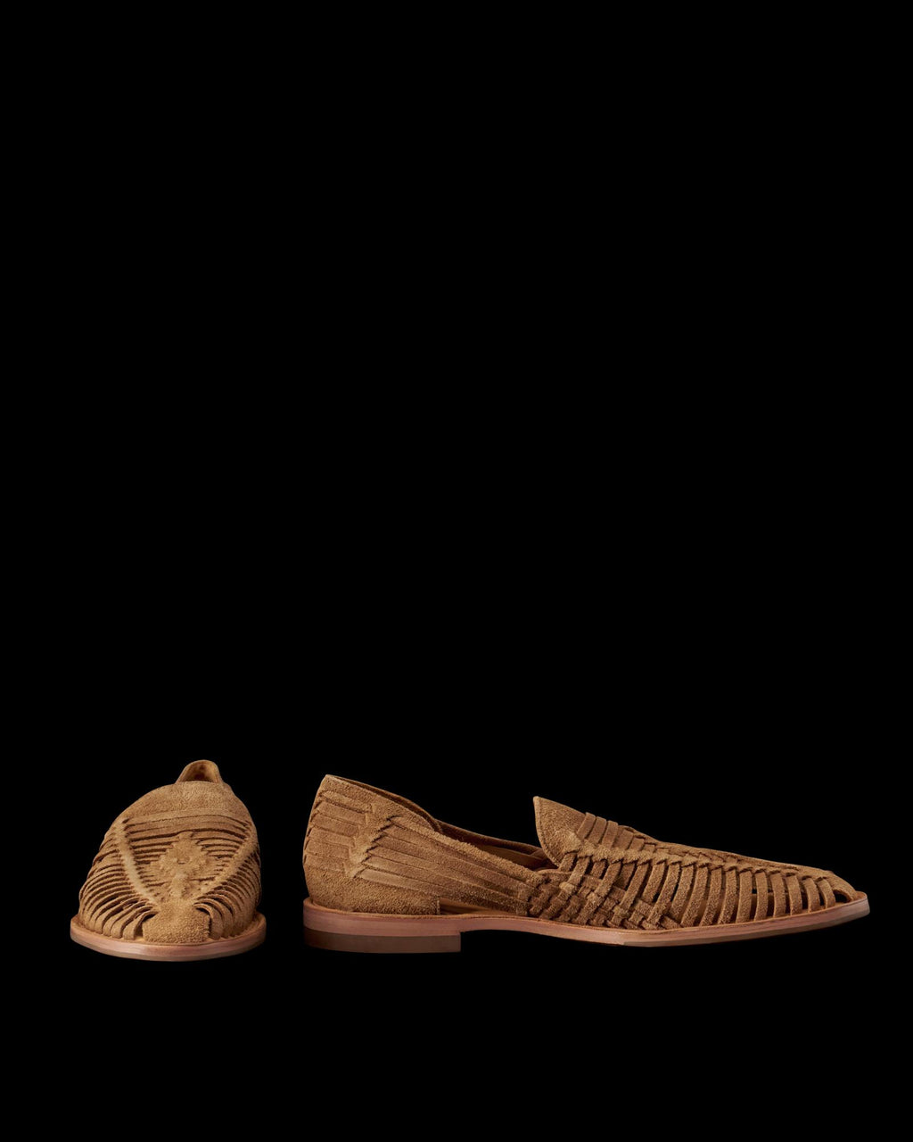 Pair view of The Mateo - Caramel on plain background