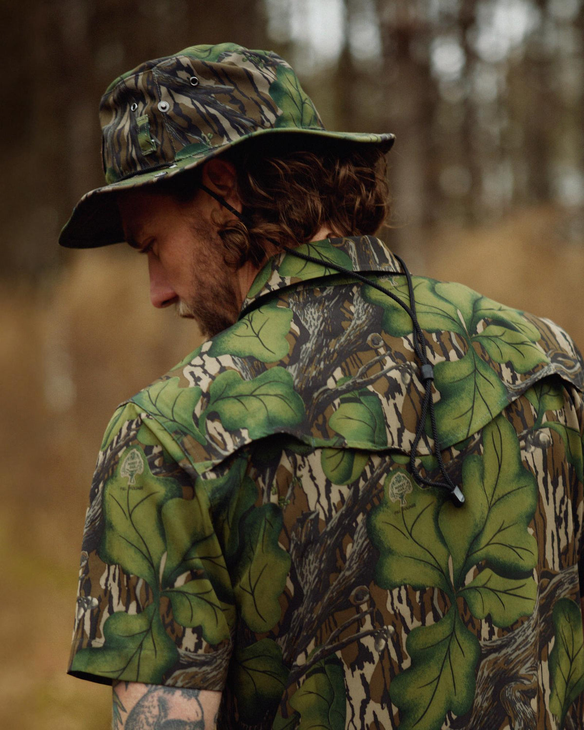 View of Tecovas x Mossy Oak Boonie Hat - Full Foliage