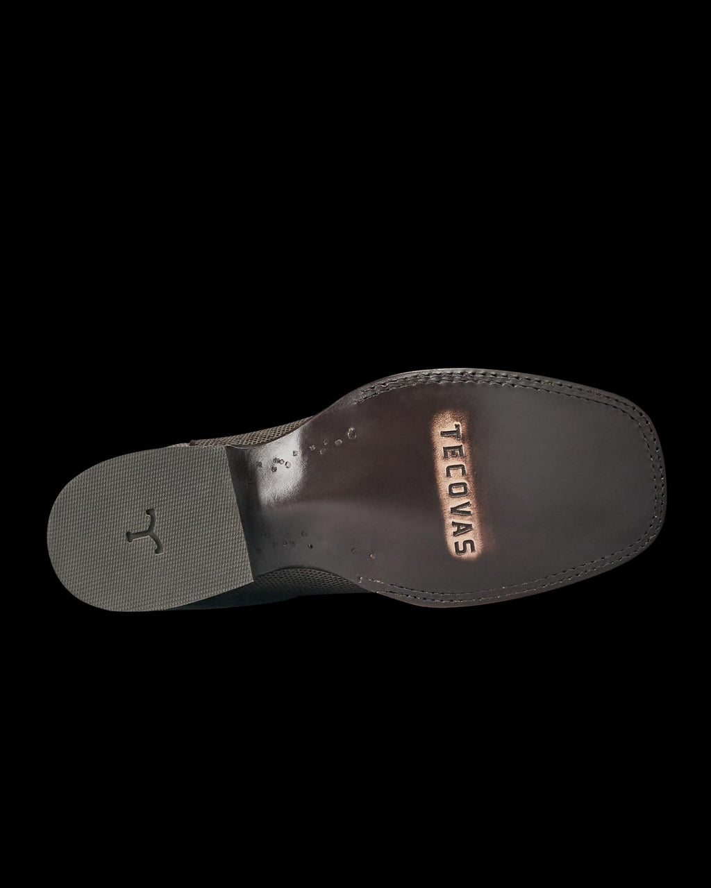Sole view of The Doc Canyon - Gunmetal Lizard on plain background