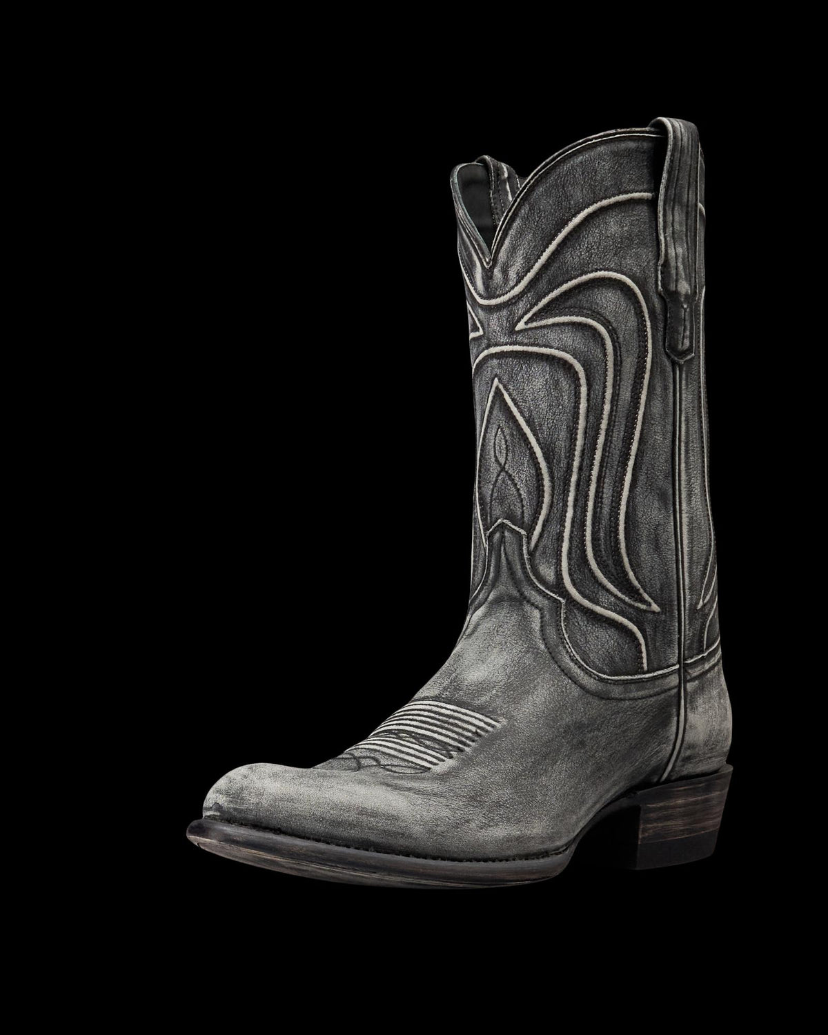 Quarterfront view of The Cartwright - Gunsmoke Cowhide on plain background