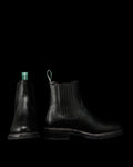 Pair view of The Rugged Chelsea - Midnight Cowhide on plain background