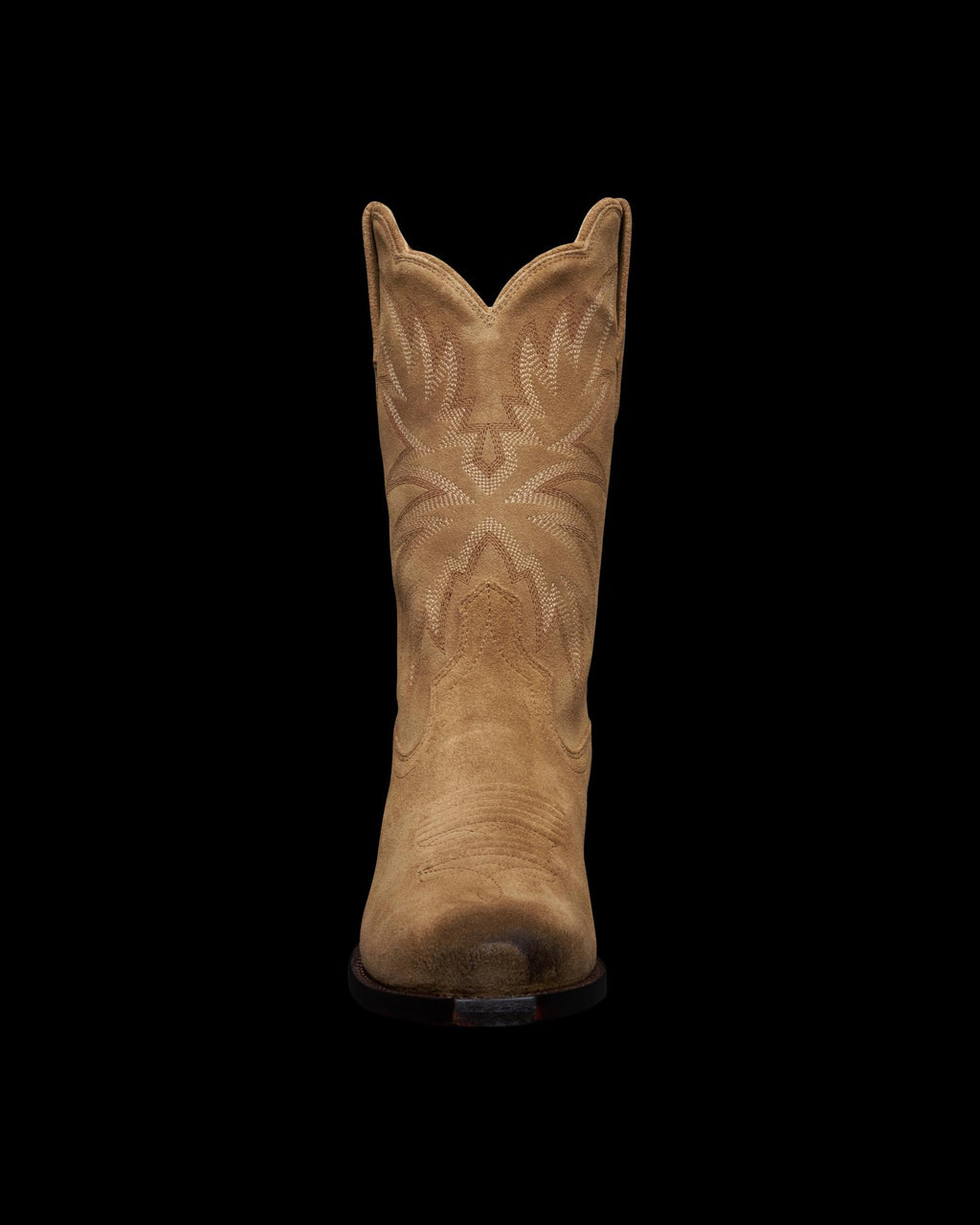 Front view of the Sadie Toasted Almond on a plain background