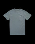 Closeup detail view of Men's Standard Issue Pocket Tee SS - Washed Storm