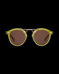Front view of Tecovas x KREWE STL II - Cactus 18K on plain background