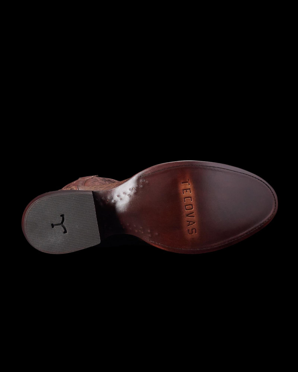 Sole view of The Dillon II - Oak on plain background