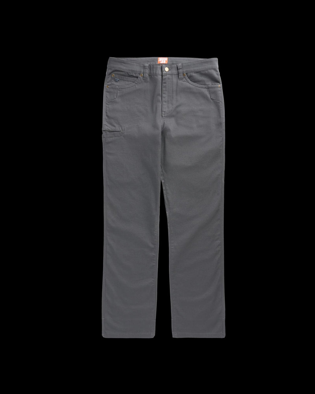Front view of Men's Work Pant - Asphalt on plain background