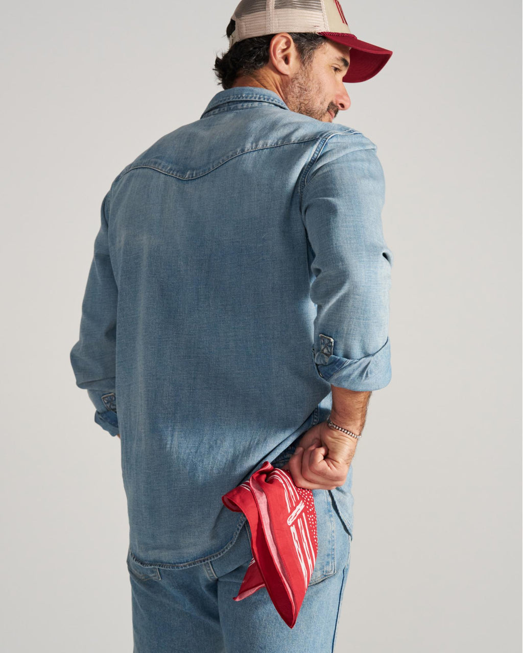 View of Gameday Bandana - Red
