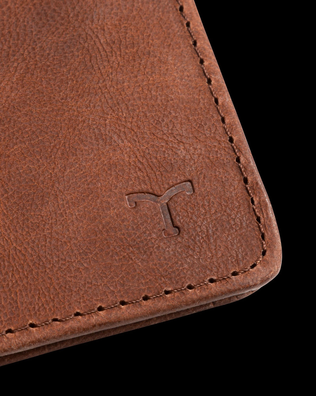 Goat Bifold Card Case - Scotch