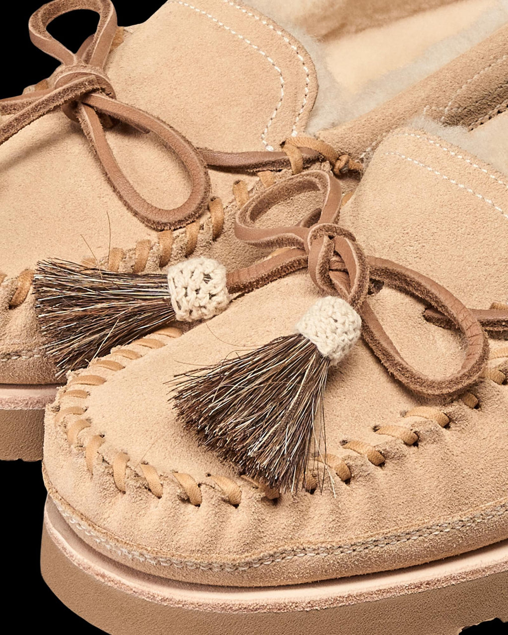 Closeup view of The Millie - Soft Sand