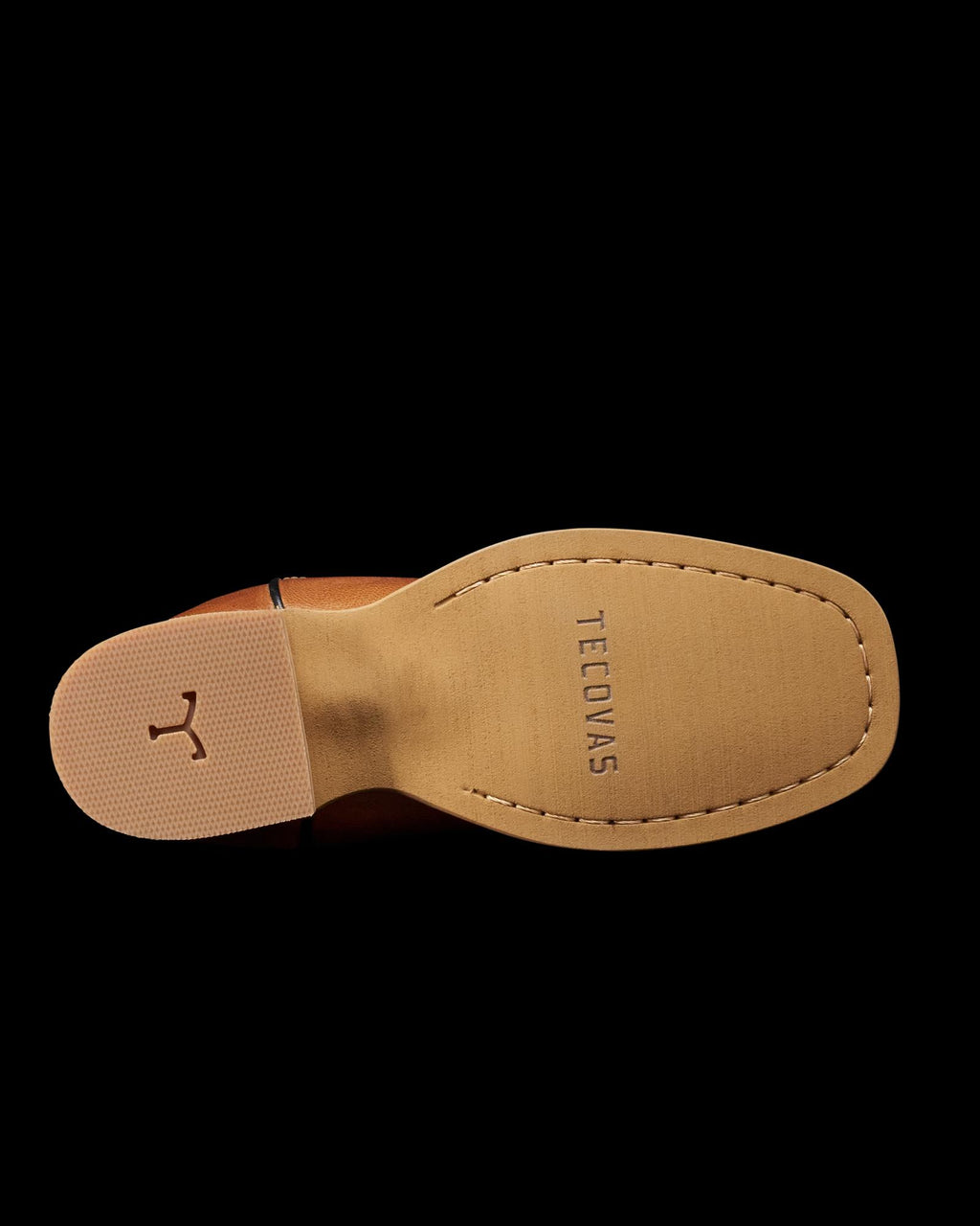 Sole view of The Doc Kid - Tan on plain background