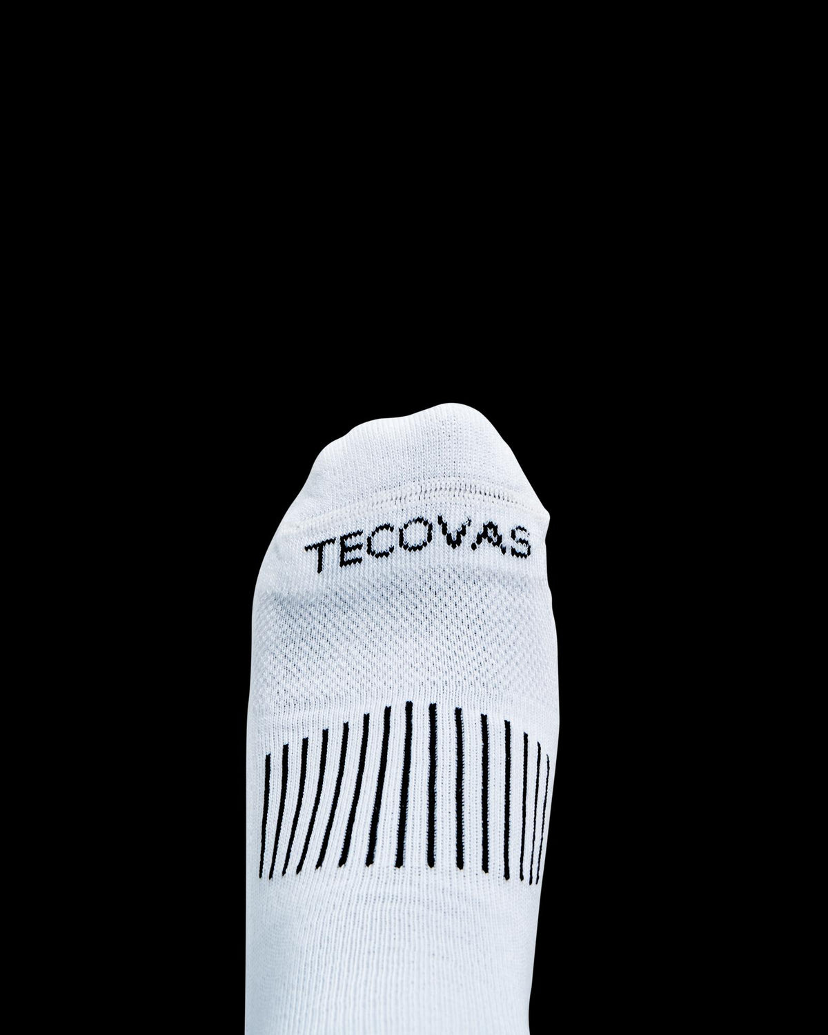 View of Boot Socks - White