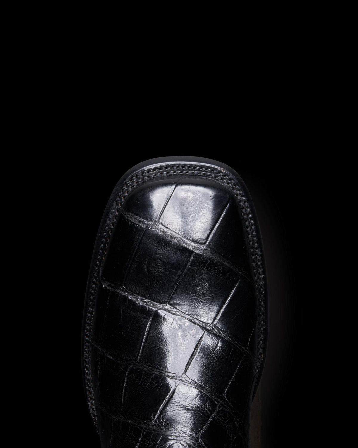 Toe view of The Adams - Midnight on plain background