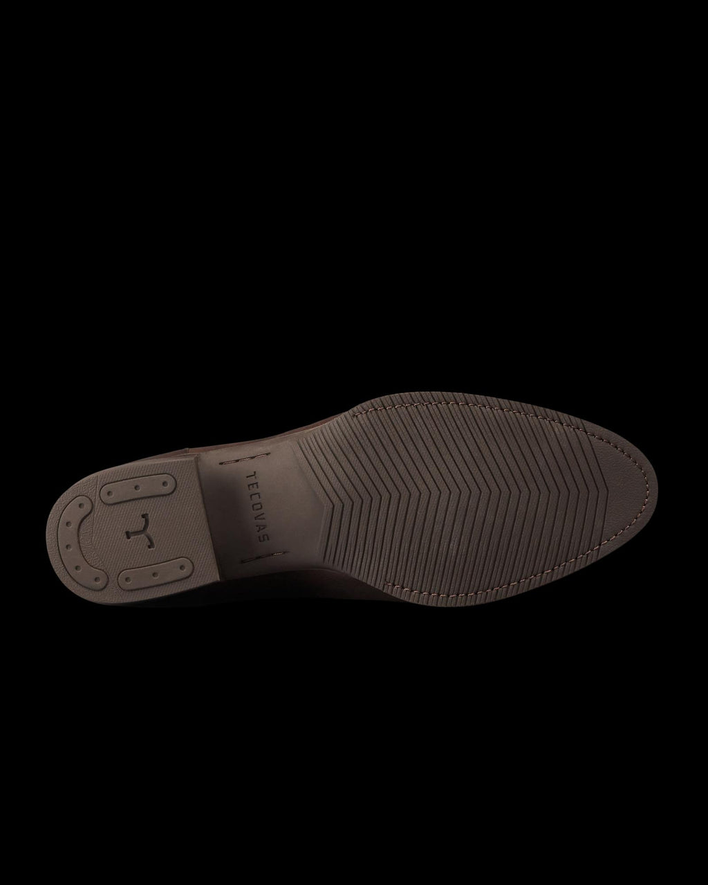 Sole view of The Buck - Clay Goat on plain background
