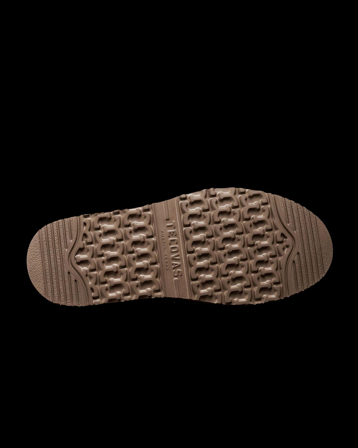 Sole view of The Oliver - Hair on Hide on plain background